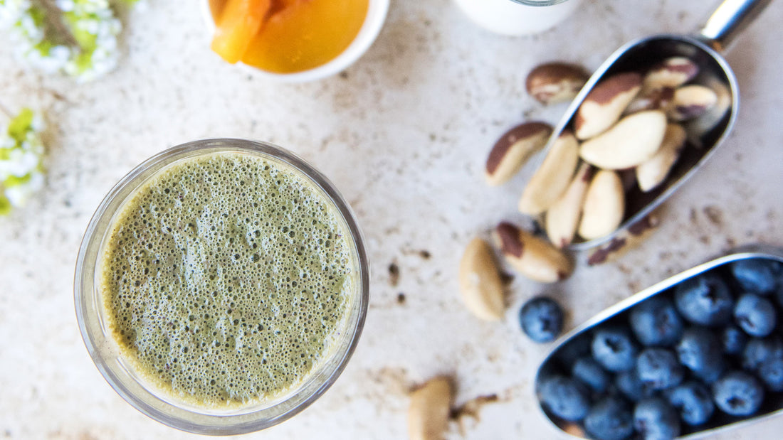 Blueberry Peach Smoothie